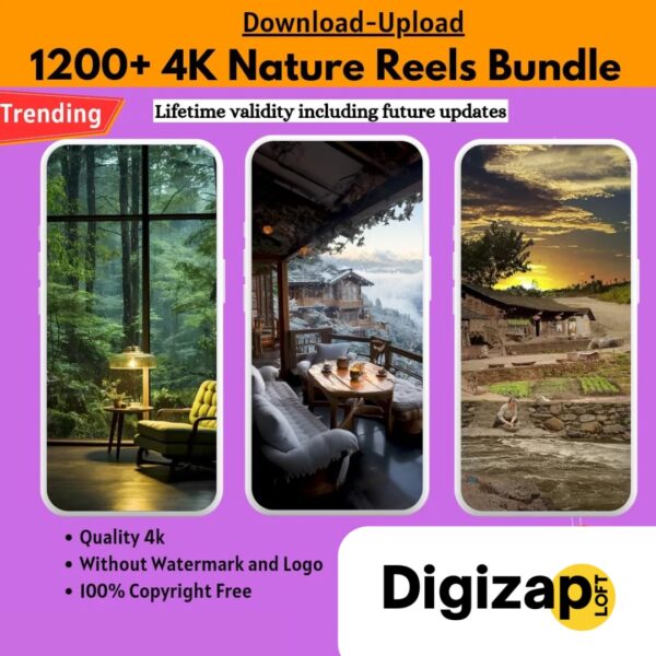 1200+ 4K Nature Reels Bundle