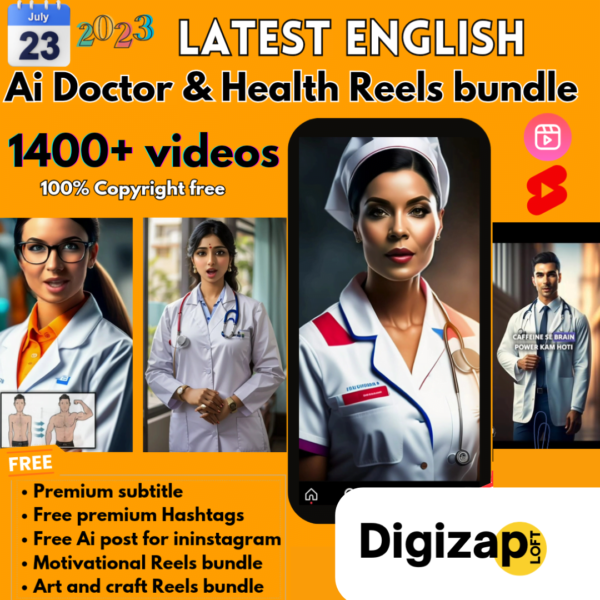 1400+Latest Ai Health Reels Bundle Eng