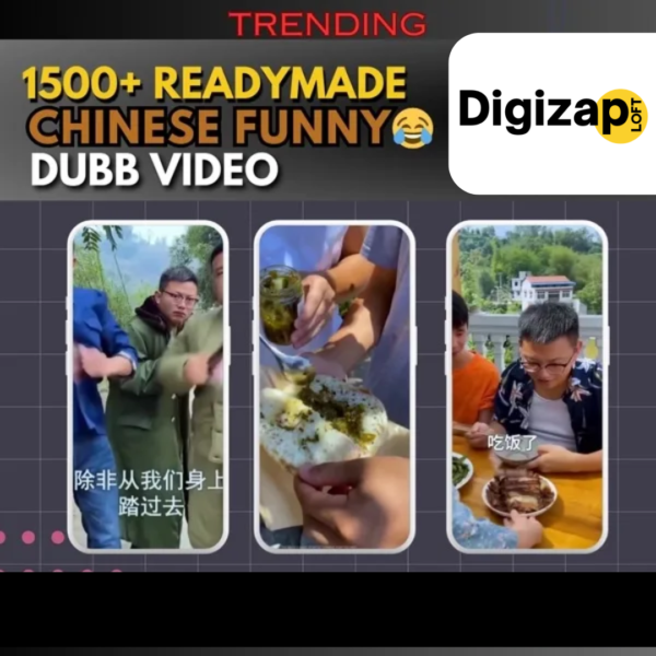 1500+ Chinese funny Dubb Reels Bundle