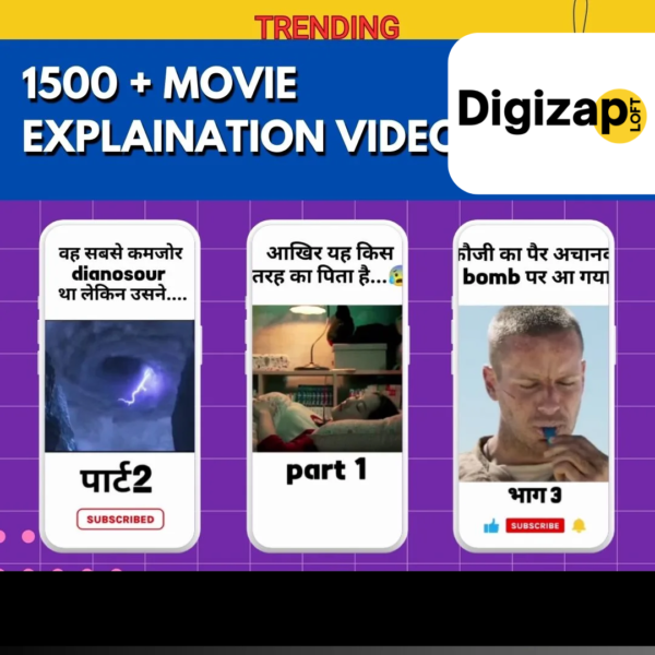 1500+ Movie Explaination videos bundle