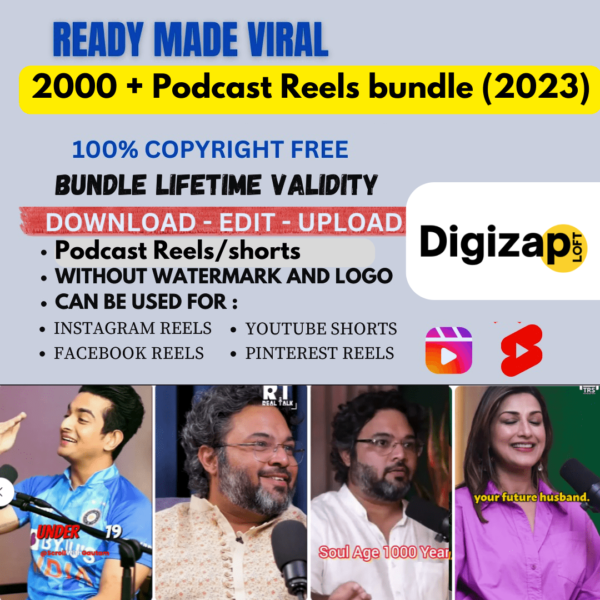 2000+ Podcast Reels Bundle