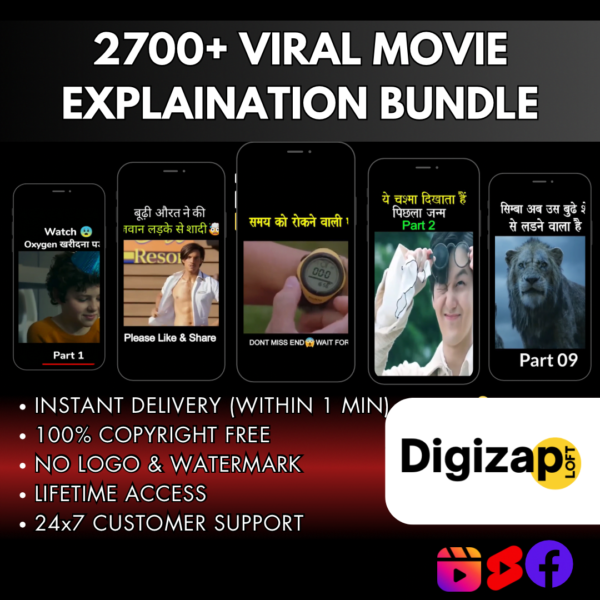 2700+ Movie Explaination Reels Bundle