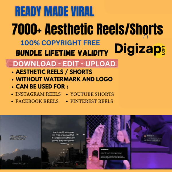 7000+ Aesthetic Reels Bundle