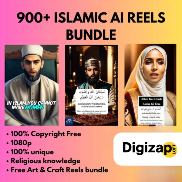 900+ Islamic Ai Reels bundle