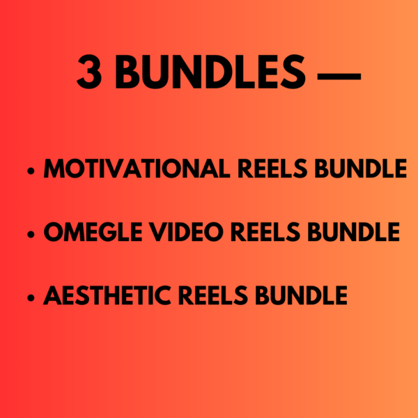 REELS BUNDLE COMBO OF 5 AND 3 BUNDLES - Image 2