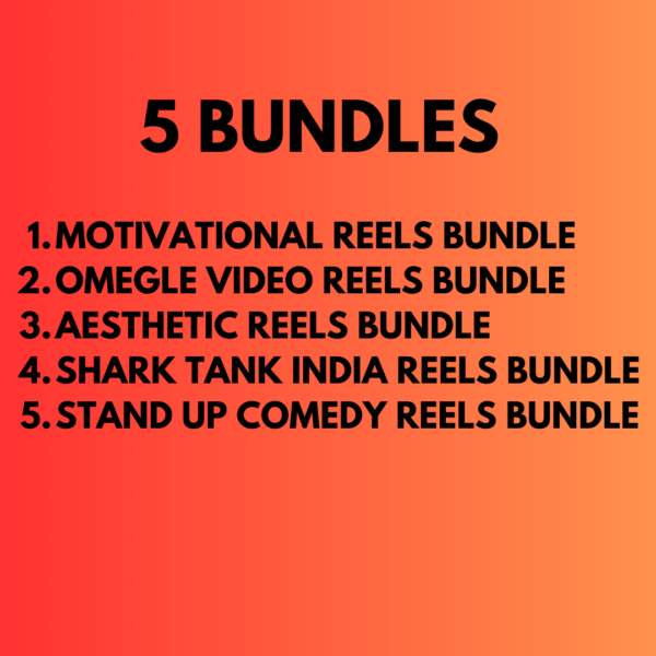 REELS BUNDLE COMBO OF 5 AND 3 BUNDLES - Image 3