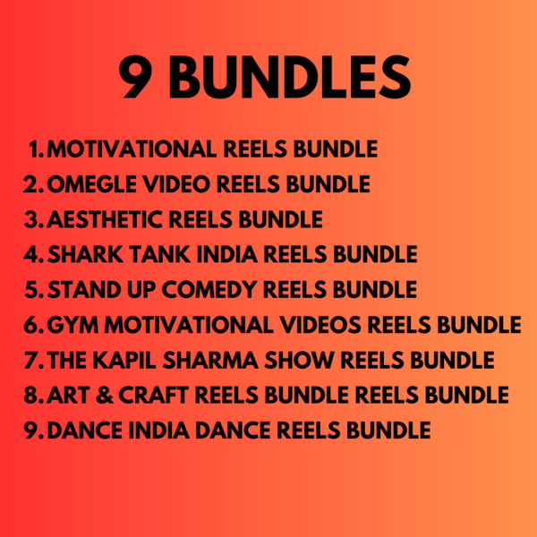 REELS BUNDLE COMBO OF 5 AND 3 BUNDLES - Image 4